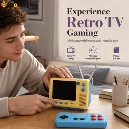 🎮 Retro Mini Tv Game Console - Blue