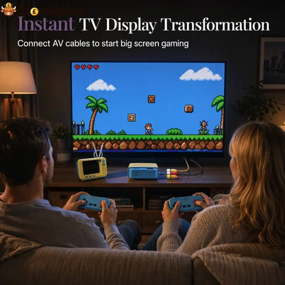 🎮 Retro Mini Tv Game Console - Blue