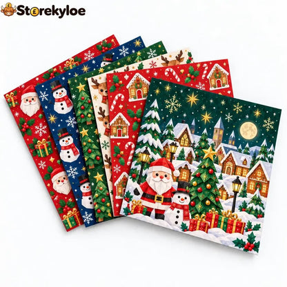 🎄✨ Rilassante e adatto ai principianti - Decorazioni natalizie 3D in carta fai-da-te 🎁 (💕 Guida passo-passo inclusa)