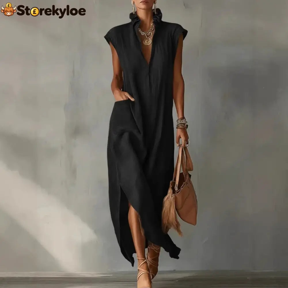 Ruffle Spring Maxi Dress
