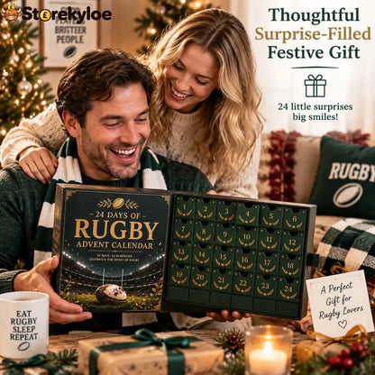 🏉 Rugby Advent Calendar – 24 Unique Rugby‑Themed Acrylic Charms