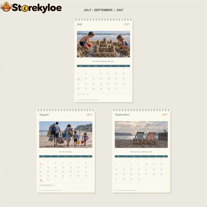 🔥Same Beach Every Summer - 2027 A4 Wall Calendar