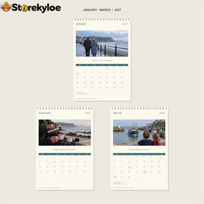 🔥Same Beach Every Summer - 2027 A4 Wall Calendar
