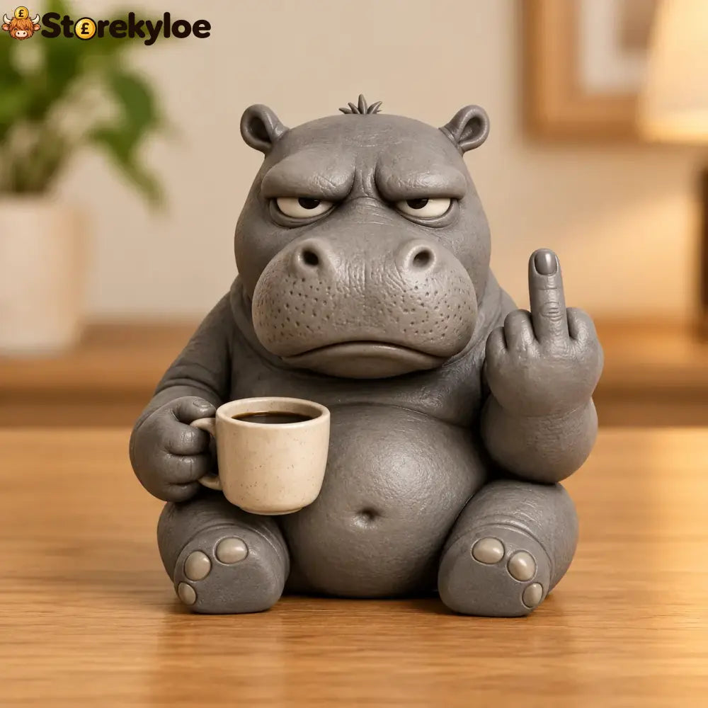 🔥😂sassy Animal Buddies🎁 - Hippopotamus