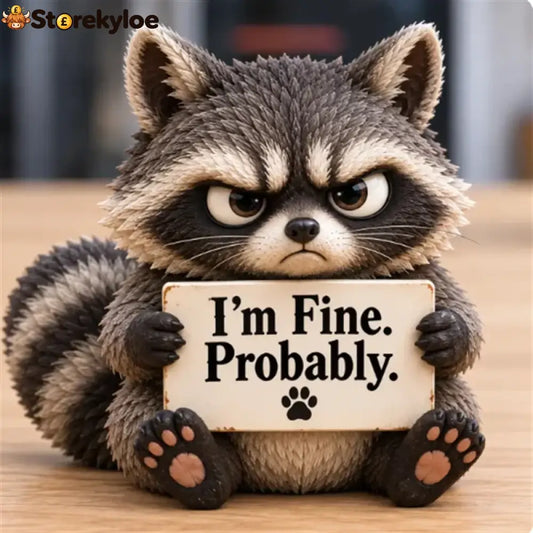 🐾🤨sassy Animal Table Decor Funny Little Friends With Attitude