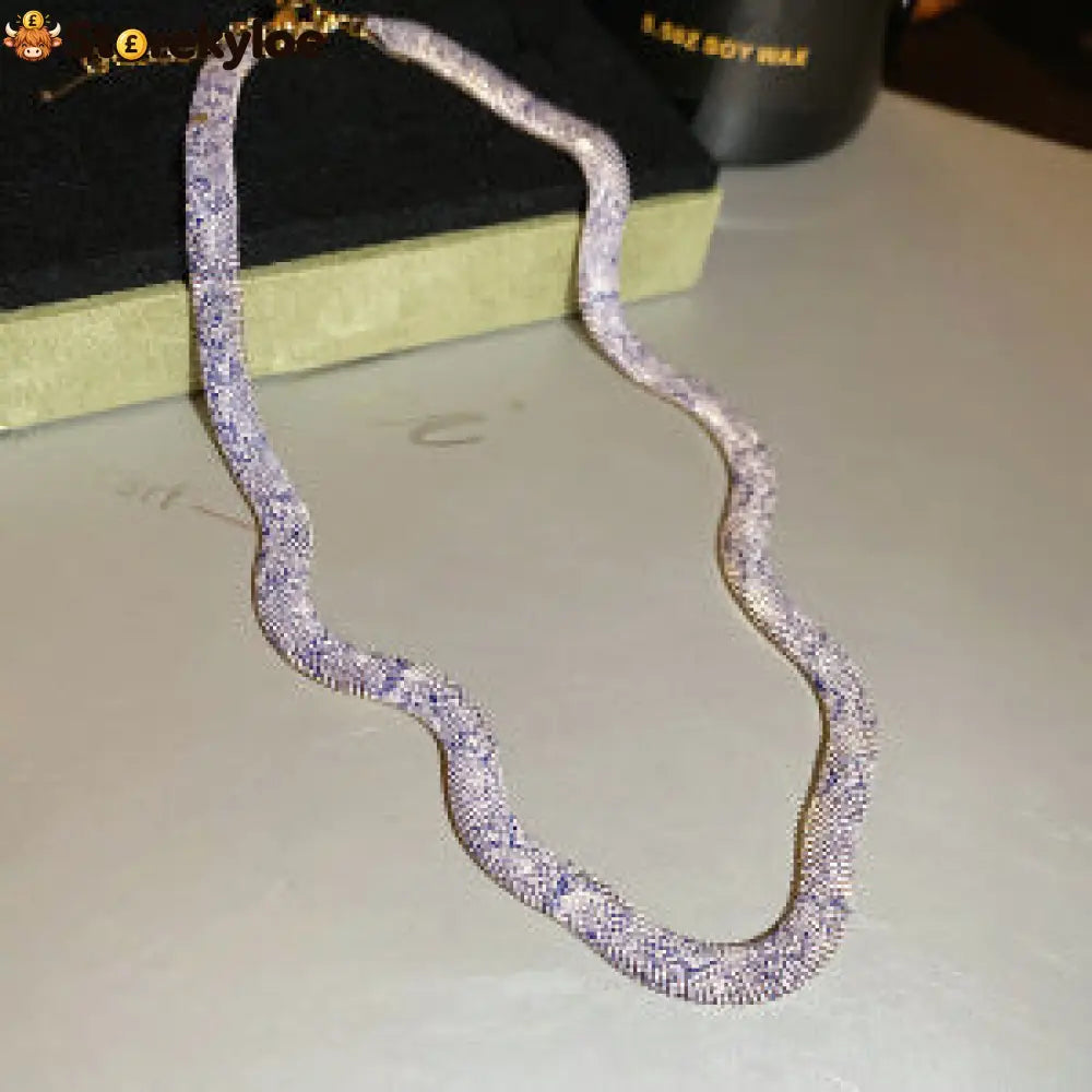 Serpent Statement Necklace – A Symbol of Mystery & Power - Reticulated python