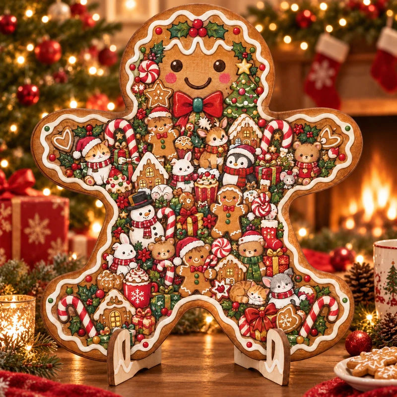 🎄Christmas Shape Wooden Jigsaw Puzzle 🎄