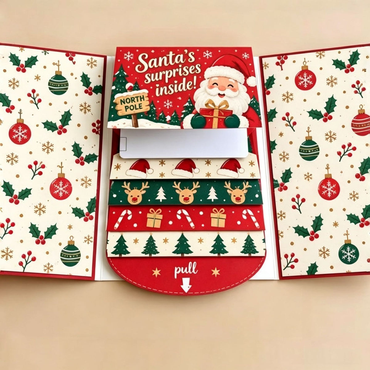 🎁Christmas Pull-Out Surprise Card 🎄