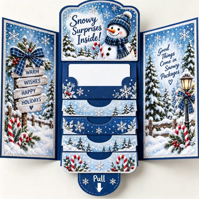 🎁Christmas Pull-Out Surprise Card 🎄