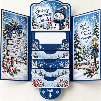 🎁Christmas Pull-Out Surprise Card 🎄
