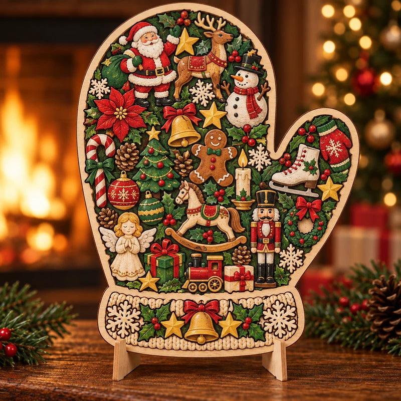 🎄Christmas Shape Wooden Jigsaw Puzzle 🎄