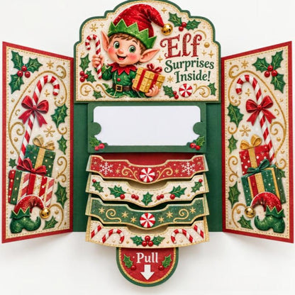 🎁Christmas Pull-Out Surprise Card 🎄