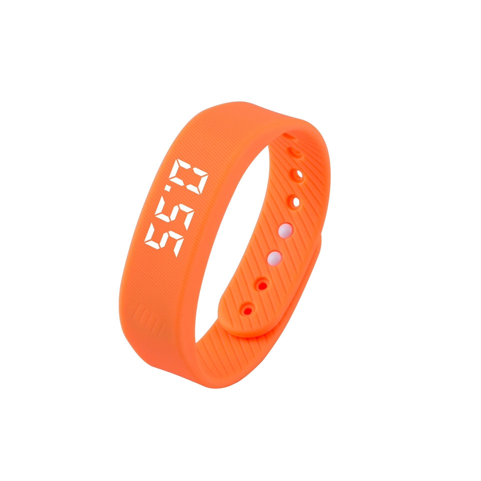 ⌚49% OFF NOW ! 🏃Student Digital Sports Wristband – Pedometer Vibration Alarm Silicone Watch for Kids Teens