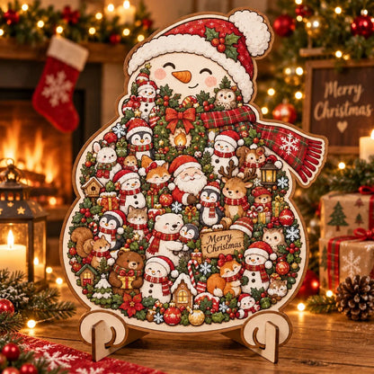 🎄Christmas Shape Wooden Jigsaw Puzzle 🎄