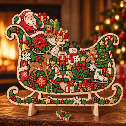 🎄Christmas Shape Wooden Jigsaw Puzzle 🎄