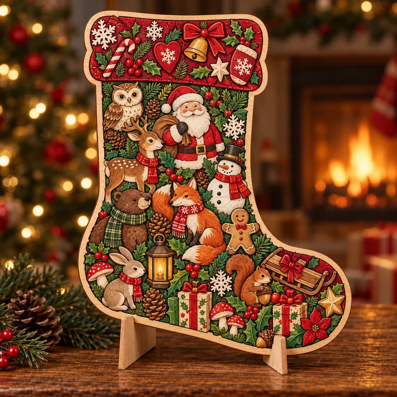 🎄Christmas Shape Wooden Jigsaw Puzzle 🎄