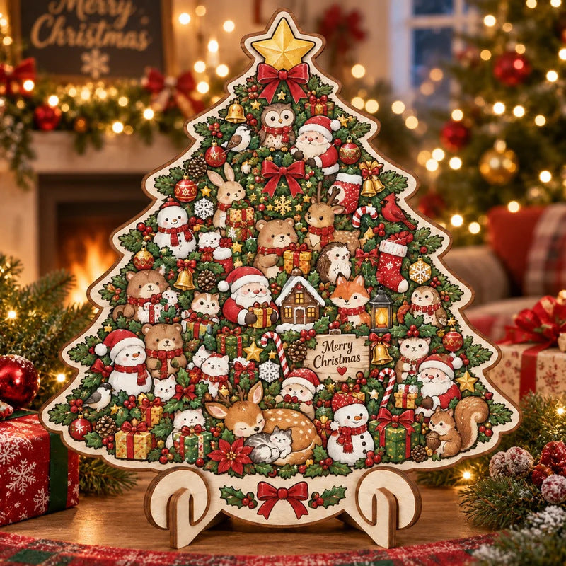 🎄Christmas Shape Wooden Jigsaw Puzzle 🎄