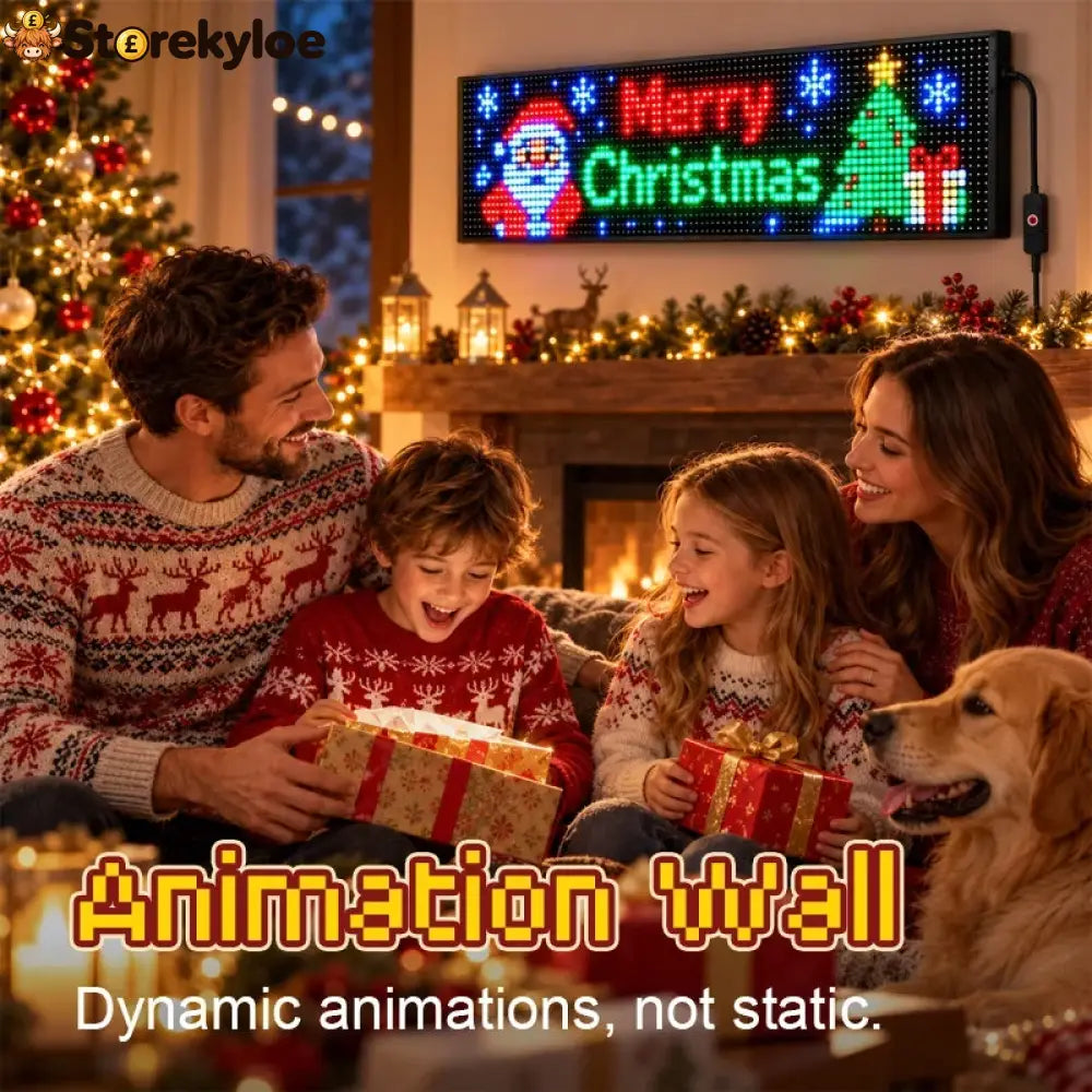 Smart App-controlled Christmas Led Pixel Display