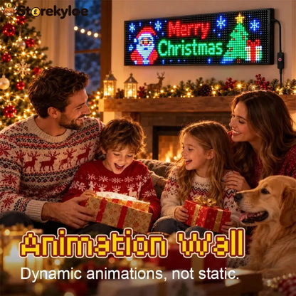 Smart App-controlled Christmas Led Pixel Display