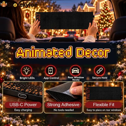 Smart App-controlled Christmas Led Pixel Display