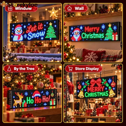 Smart App-controlled Christmas Led Pixel Display