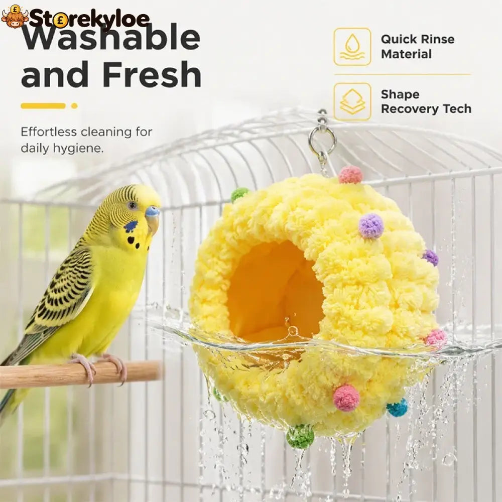 Soft Comfortable Hanging Bird Bed