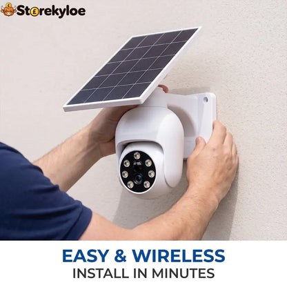⏰Solar-Powered Simulated Surveillance Camera Street Light