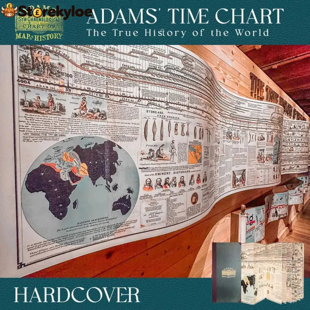 🔥📜 Special Offer | Synchronological History Chart – 6,000 Years Of Biblical & World Events In One Fold-out Timeline