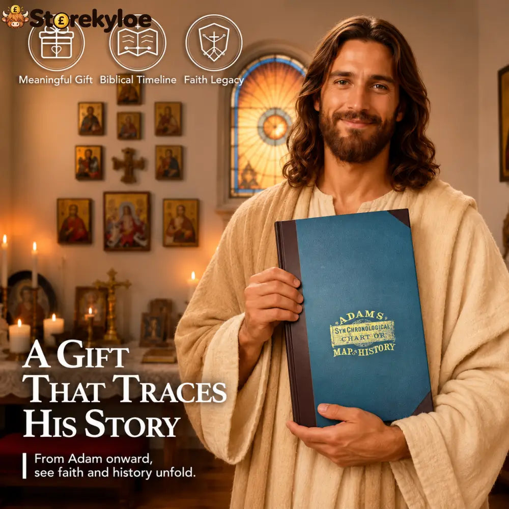 📜 SPECIAL OFFER | Synchronological History Chart – 6,000 Years of Biblical & World Events in One Fold-Out Timeline