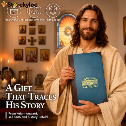📜 SPECIAL OFFER | Synchronological History Chart – 6,000 Years of Biblical & World Events in One Fold-Out Timeline