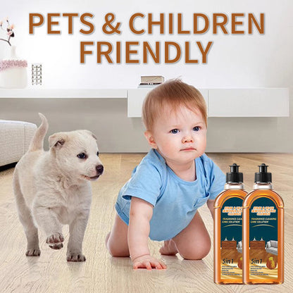 🧹 ✨ 100ml Stain & Odor Remover - Deep Cleans Floors in Seconds, Leaves Fresh Scent, Safe for All Surfaces 🏠💦
