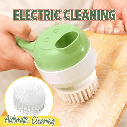 4-in-1 manual electric vegetable cutter set|Multifunction cordless food processor