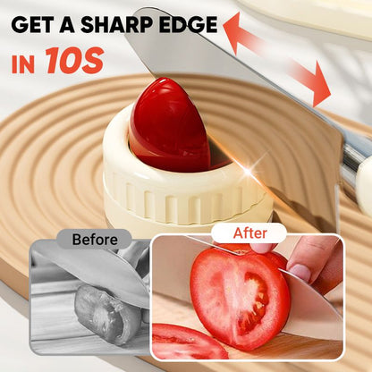 ⏳🔥LIMITED-TIME 49% OFF! ⏰💜BUY 1 GET 1 FREE💜Suction base sharpener