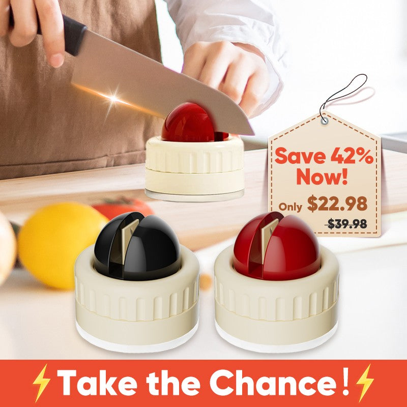 ⏳🔥LIMITED-TIME 49% OFF! ⏰💜BUY 1 GET 1 FREE💜Suction base sharpener