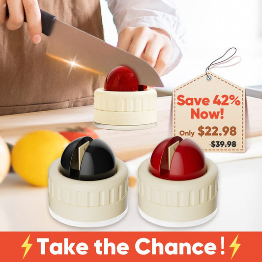 ⏳🔥LIMITED-TIME 49% OFF! ⏰💜BUY 1 GET 1 FREE💜Suction base sharpener
