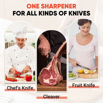 ⏳🔥LIMITED-TIME 49% OFF! ⏰💜BUY 1 GET 1 FREE💜Suction base sharpener