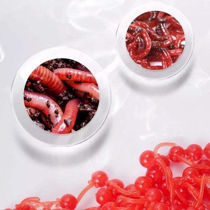 🏆 Last Day Special Price £8.99! 🦈Buy 2 Get 1 Free🎁Soft Floating Worm Lure Bait for Fishing