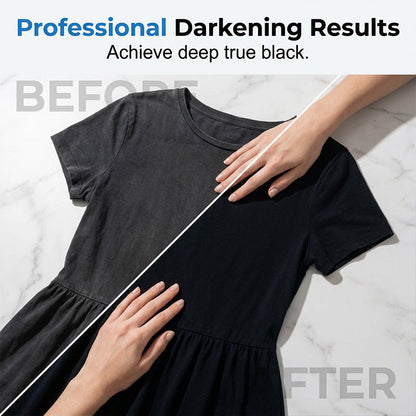 ⏰🎁 Ultra‑Black Clothing Blackening Sheets | Restore Faded Dark Garments Easily