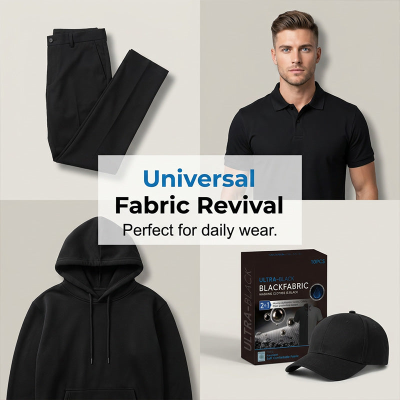 ⏰🎁 Ultra‑Black Clothing Blackening Sheets | Restore Faded Dark Garments Easily