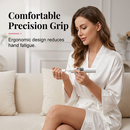 💅✨  Professional Electric Nail Polisher – Smooths thick nails, 99-speed display. Multiple heads for shaping & buffing. Salon at home!