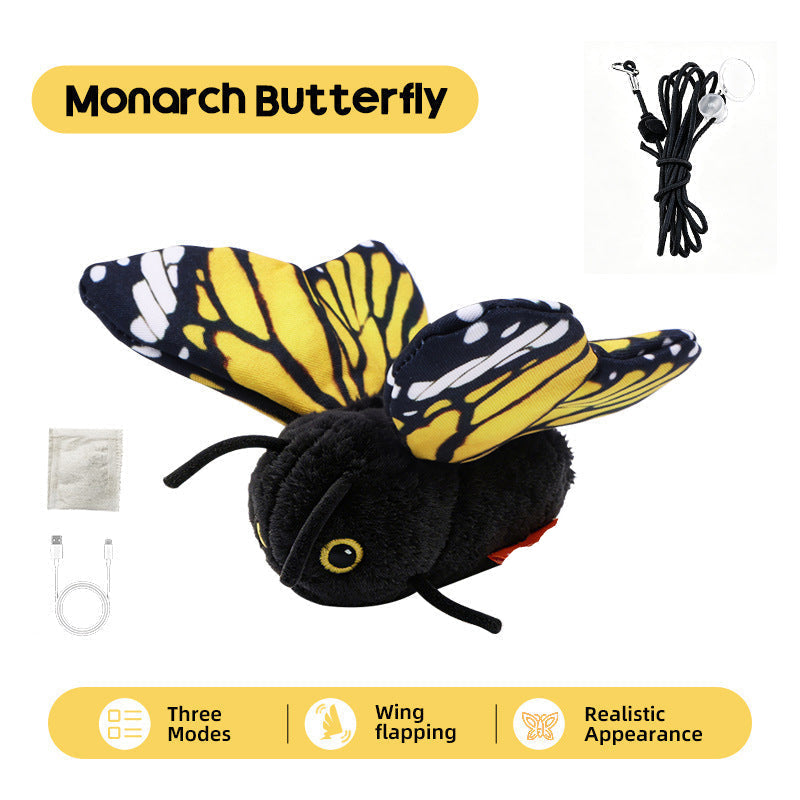 🦋🐱 Smart Sensing Flapping Butterfly Toy – 49% OFF! Motion-activated, realistic flight, interactive fun – keeps your cat engaged for hours. 🔥✨