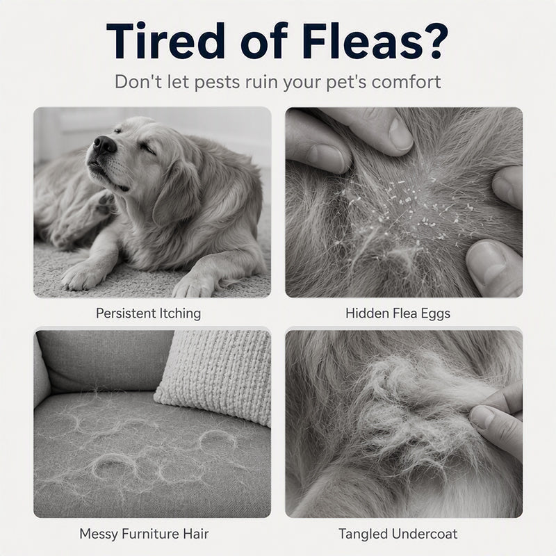 🔥Buy 1 Get 1 Free🔥Fine-Toothed Pet Grooming Comb