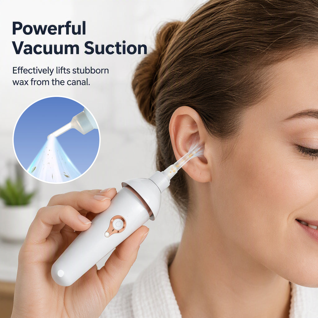 🔥HOT SALE 50% OFF🎁Electric Earwax Cleaner with LED Light