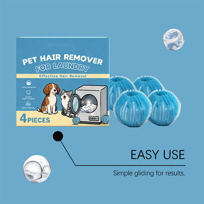 ⏳🔥LIMITED-TIME 50% OFF! ⏰Reusable Pet Hair Remover Laundry Balls