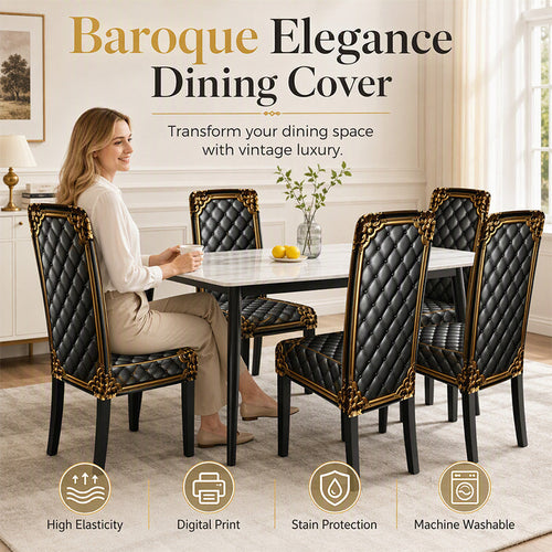 📢📢BUY 5 GET 5 FREE !! ⏰ Washable Stretch Chair Cover – Snug fit, durable & easy‑clean ✨