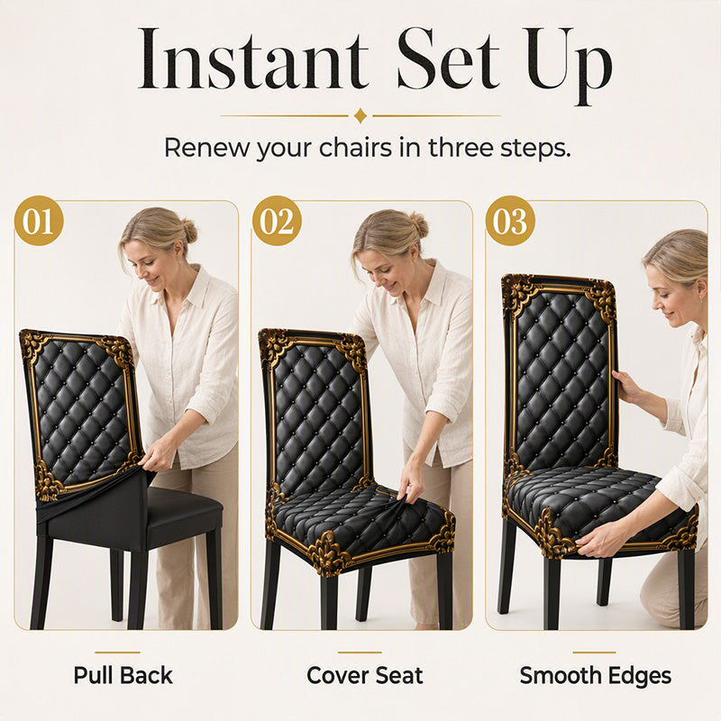 📢📢BUY 5 GET 5 FREE !! ⏰ Washable Stretch Chair Cover – Snug fit, durable & easy‑clean ✨