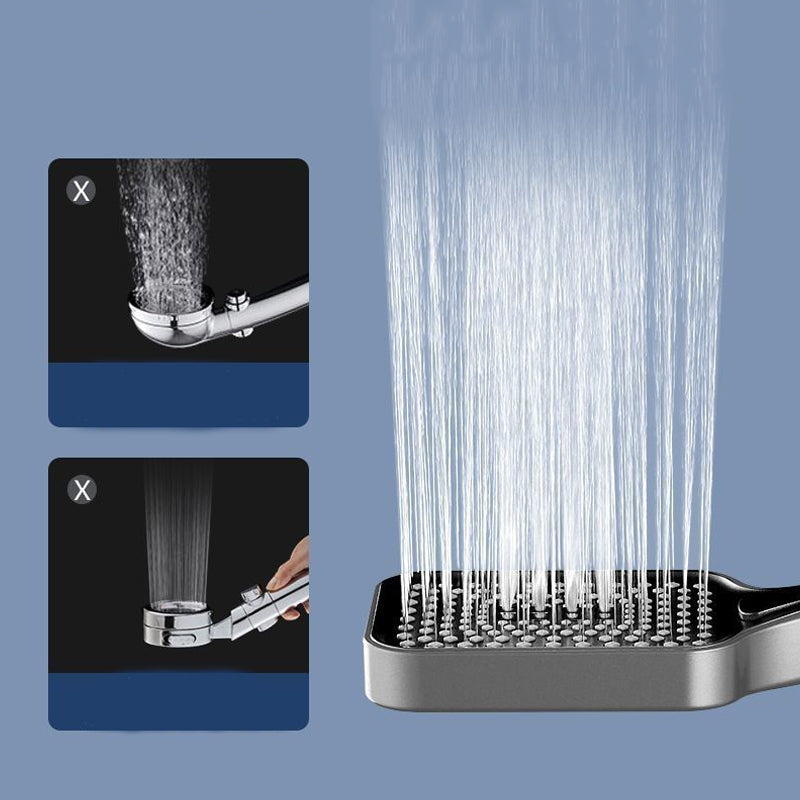 🚿 Upgrade Your Shower – 4-Mode High-Pressure Handheld Head with Wide Coverage & Easy-Clean Nozzles