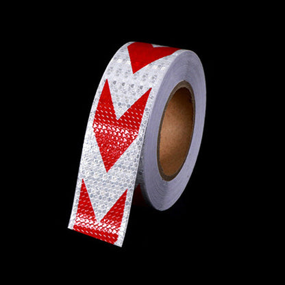 🚧 50% OFF NOW! ✨ Arrow Reflective Tape – Prismatic, 3x Brighter & All-Weather – For Trucks, Factories & Safety Gear 🛡️