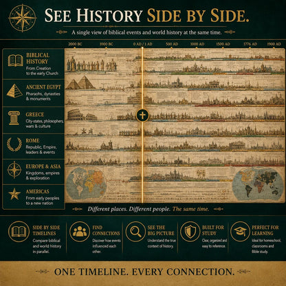 📢📢50% OFF !! ⏰Synchronological History Chart