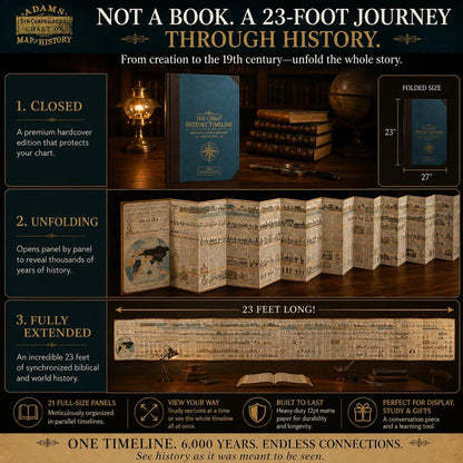 📢📢50% OFF !! ⏰Synchronological History Chart